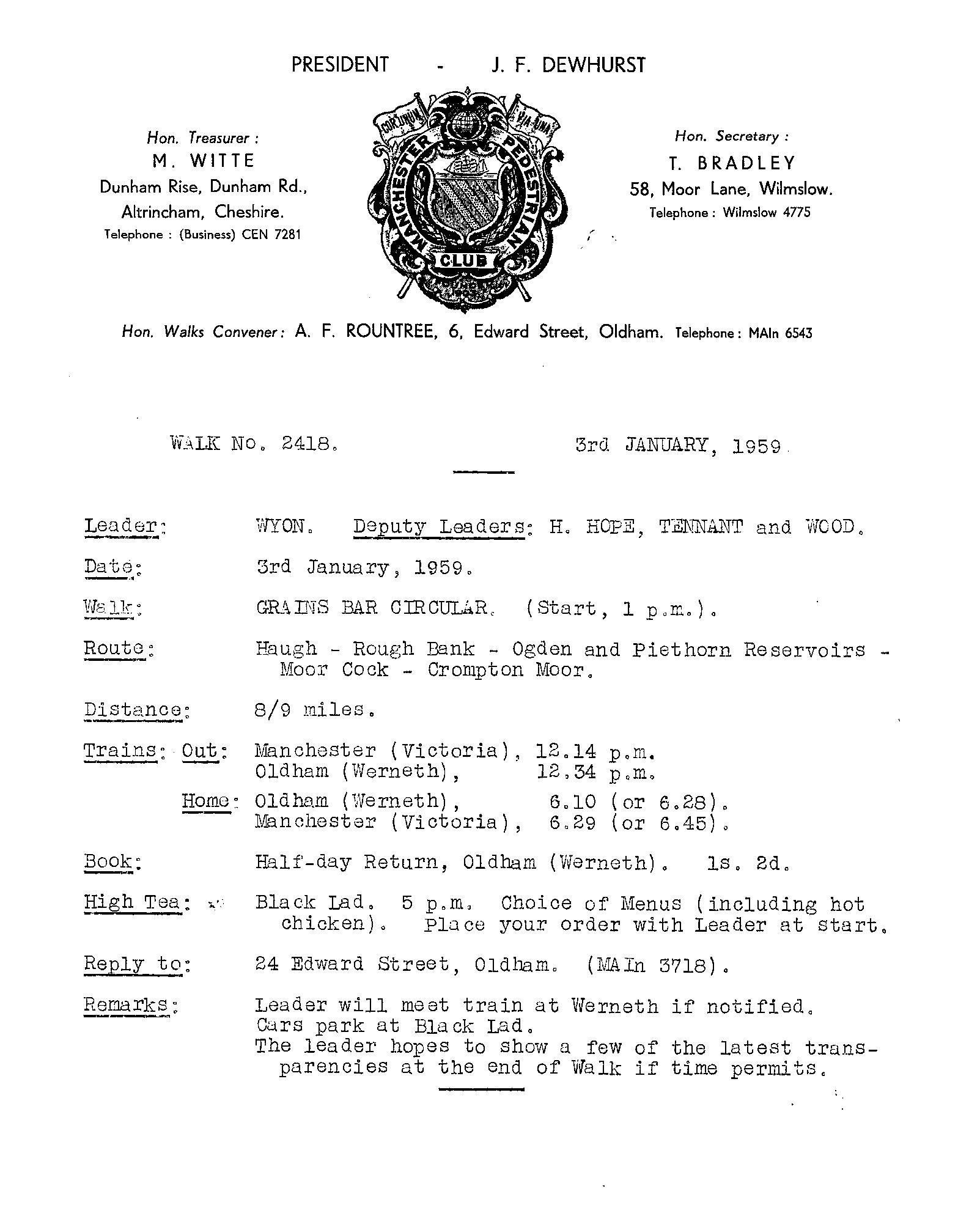 Walks leaflet from 1959 (1603,1971 px)